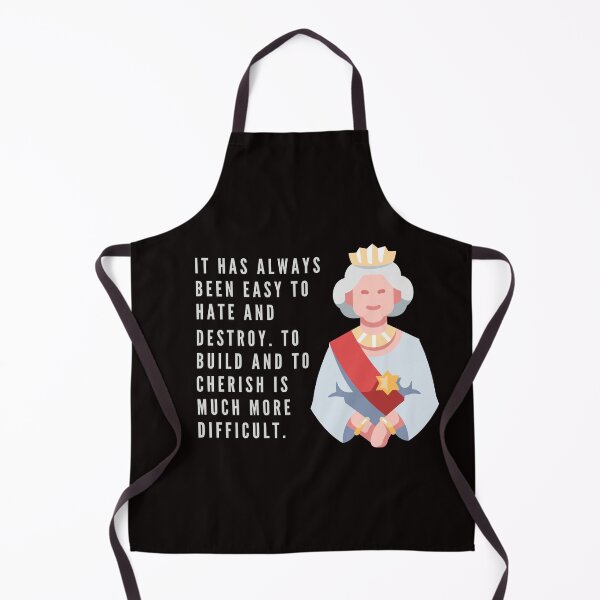Item preview, "It has always been easy to hate and destroy. To build and to cherish is much more difficult." — in her 1957 Christmas broadcast designed and sold by Psycheek.