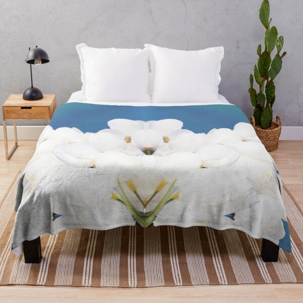 Item preview, Simple White Tulips Mirror Spray of Teal and Green designed and sold by BGGretchen.