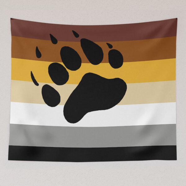 Item preview, Bear Pride Flag designed and sold by ValentinaHramov.