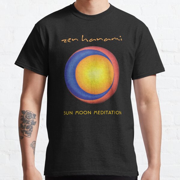 Sun Moon Painting - Zen Hanami Classic T-Shirt