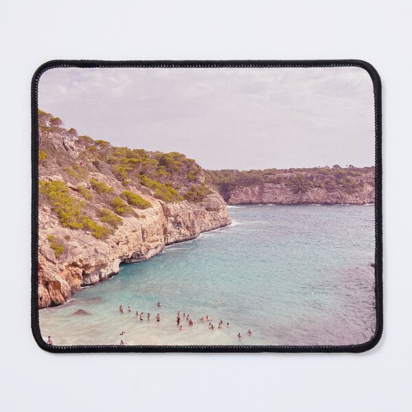 Item preview, Beach Day Pink Travel Photography Nature Landscape designed and sold by trajeado14.