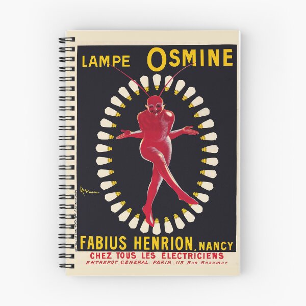 Artikelvorschau, Lampe Osmine - Vintage-Werbeplakat von Leonetto Cappiello entworfen und verkauft von TeeARTHY.