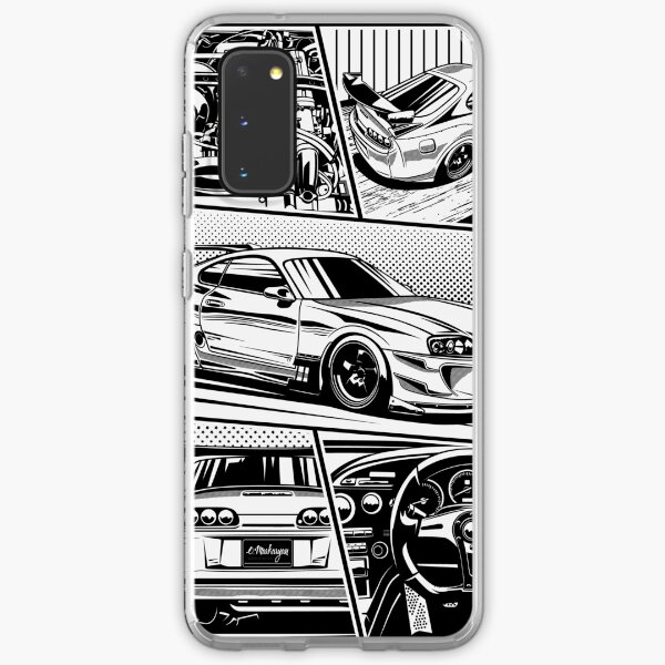 Supra. Details (white background) Samsung Galaxy Soft Case