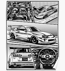 Supra. Details (white background) Poster