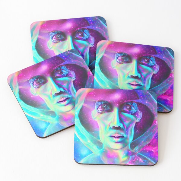 Item preview, Sincronicidad No.7: Ilustración de IA inspirada en música rave designed and sold by Recall-Design.