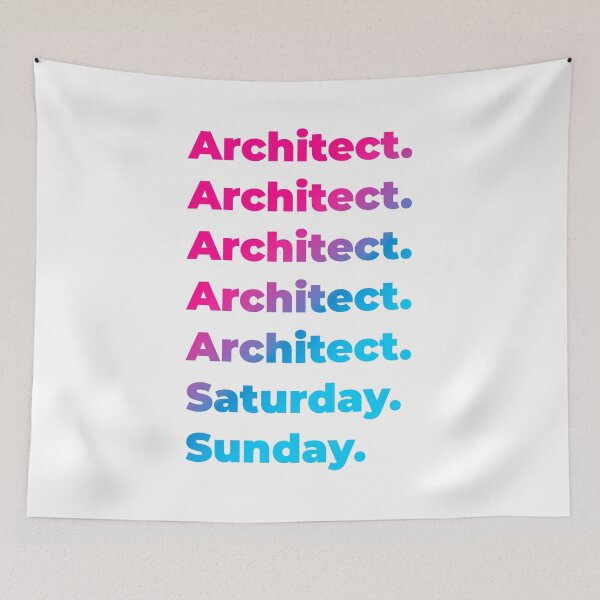 Item preview, Architect work week designed and sold by SVPOD.