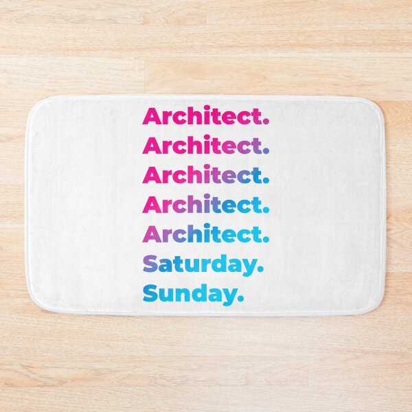 Item preview, Architect work week designed and sold by SVPOD.