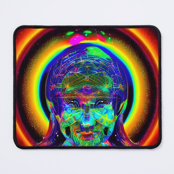 Item preview, Synchronicity No.8: Rave Music Inspired AI Illustration designed and sold by Recall-Design.
