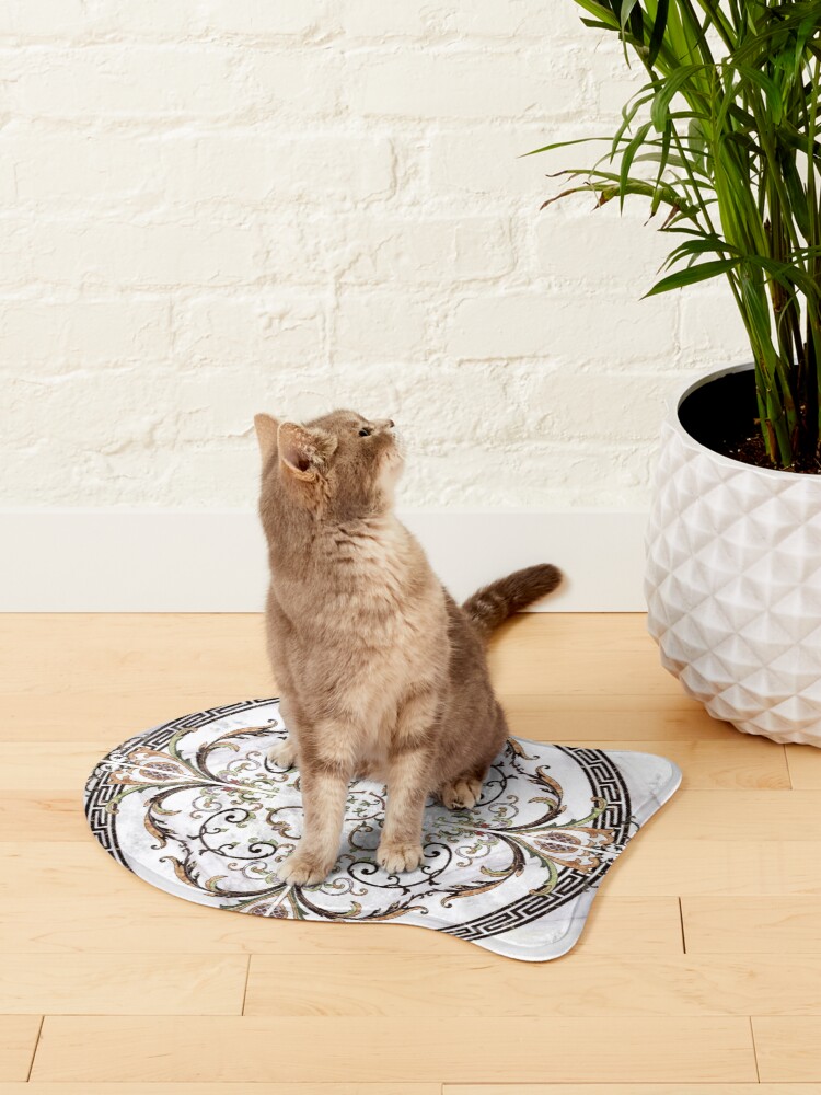 Alternate view of Abstract Patterns On High Quality Ceramic Tile Pet Mat