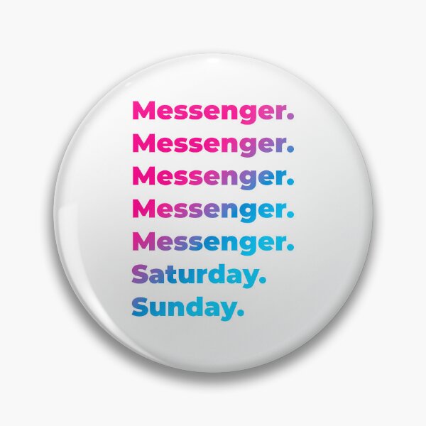 Item preview, Messenger work week designed and sold by SVPOD.