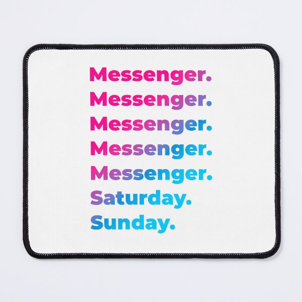 Item preview, Messenger work week designed and sold by SVPOD.