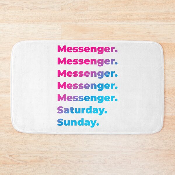 Item preview, Messenger work week designed and sold by SVPOD.