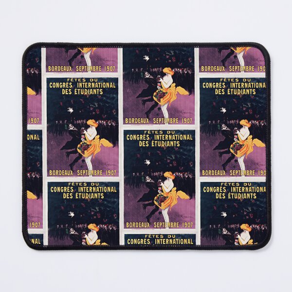 Item preview, Fetes du Congres International des Etudians Bordeaux- Vintage Advertising Poster by Leonetto Cappiello designed and sold by TeeARTHY.