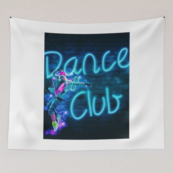 Item preview, Light Neon Dance Club design, Music and Dance style designed and sold by Dven-Clothes.