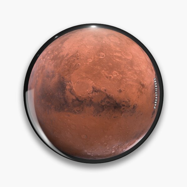 Item preview, Planets - Mars designed and sold by AreaStickers.