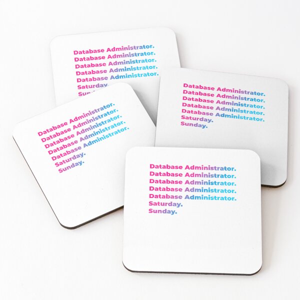 Item preview, Database Administrator work week designed and sold by SVPOD.
