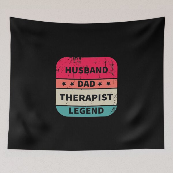 Item preview, Husband, Dad, Therapist, Legend, Funny Therapist Design Appreciation Gift designed and sold by LOGPRO.