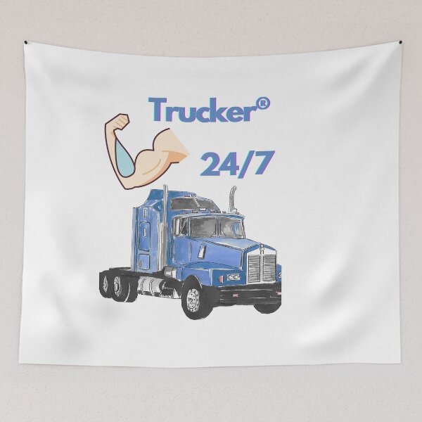 Item preview, Unique High Quality Truckers T-Shirt designed and sold by bfadul.