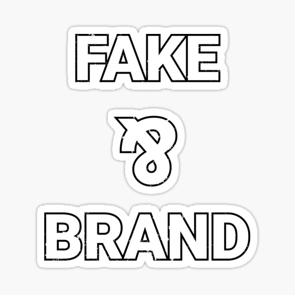 Knock Off Brand Stickers for Sale