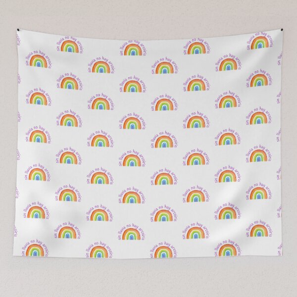 Item preview, Sin Lluvia No Hay Arcoiris, Un Proverbio Hawaiano, Vibraciones Positivas designed and sold by TheLomiLoveBus.