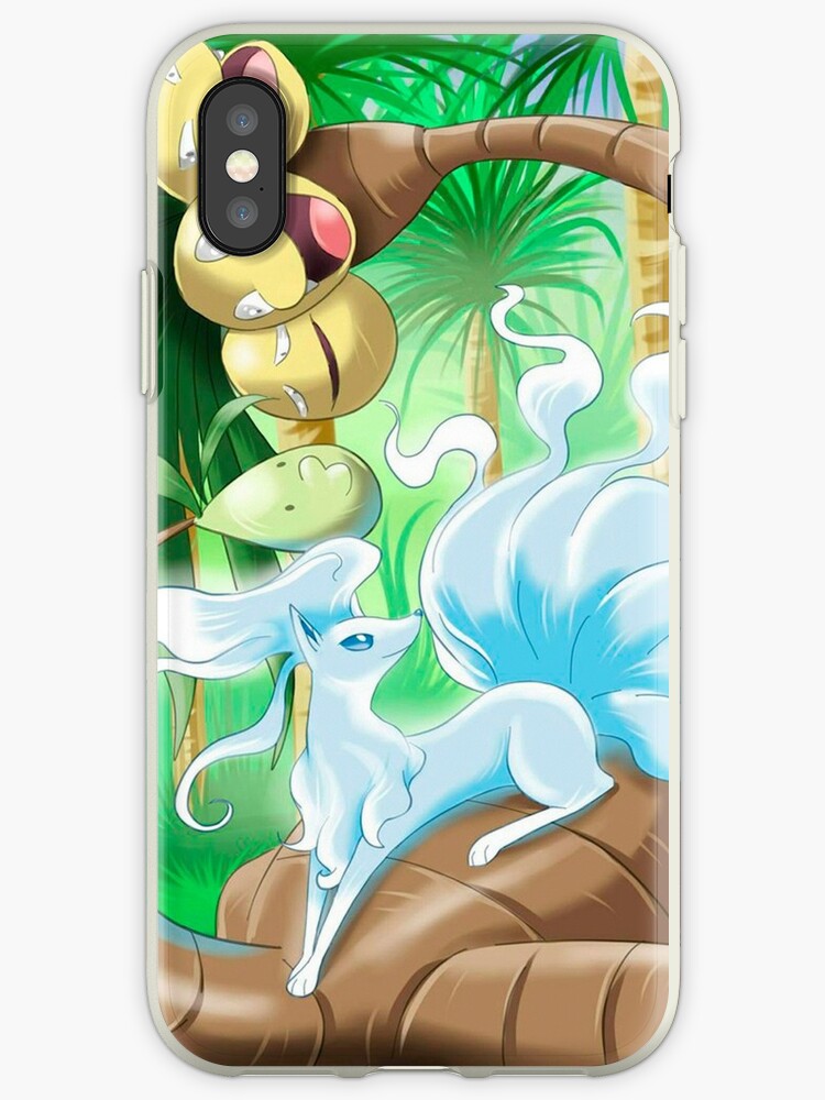 Ninetales Alola And Exeggutor Alola Pokémon Sun And Moon Iphone Case By Srwhiteps