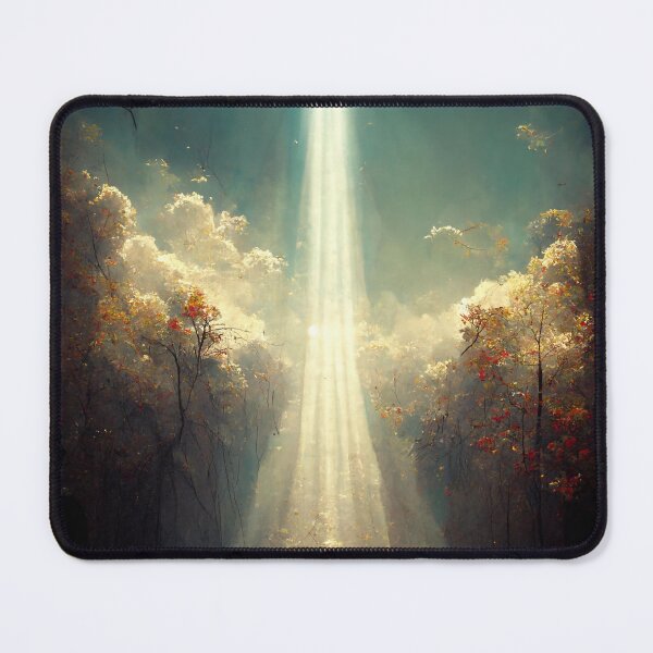 Item preview, Light Shining to Clearing with Rose Bushes designed and sold by StudioVuoma.