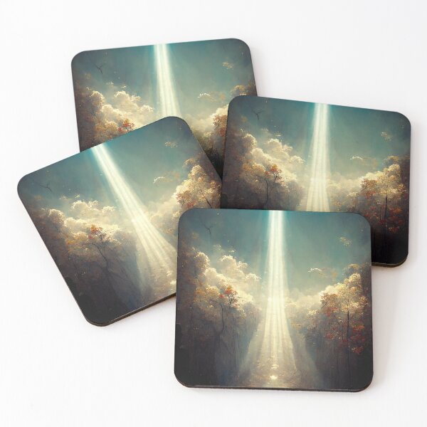 Item preview, Light Shining to Clearing with Rose Bushes designed and sold by StudioVuoma.