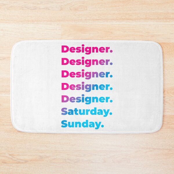 Item preview, Designer work week designed and sold by SVPOD.