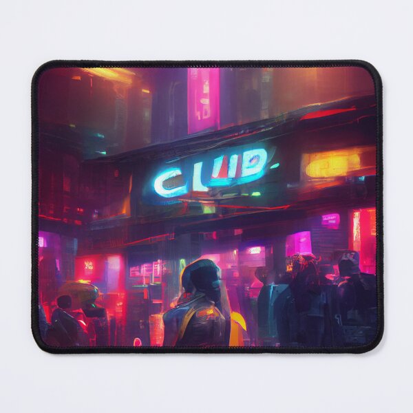 Item preview, Scifi Club with Neon Lights designed and sold by StudioVuoma.