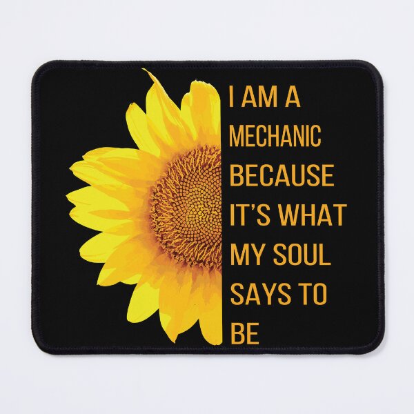 Item preview, I Am A Mechanic Because It's What My Soul Says To Be, Funny Mechanic Design designed and sold by LOGPRO.