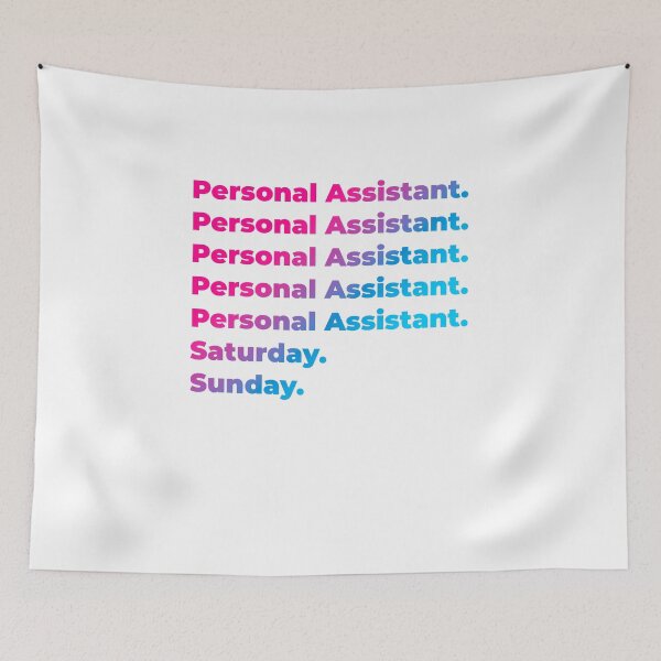 Item preview, Personal Assistant work week designed and sold by SVPOD.