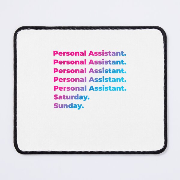 Item preview, Personal Assistant work week designed and sold by SVPOD.