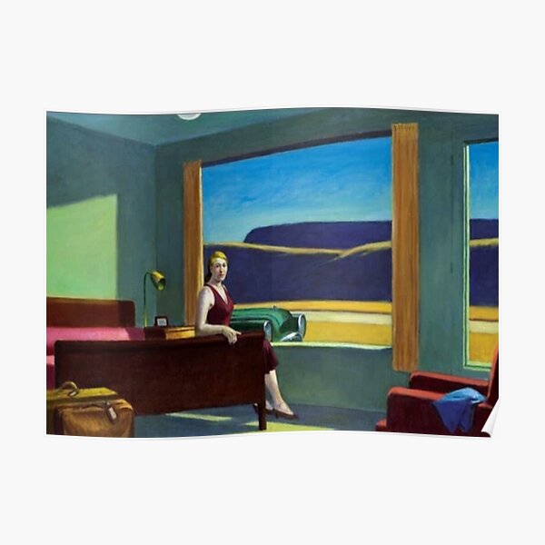 "Edward Hopper, 'Western Hotel' Print 1932, artwork Edward Hopper