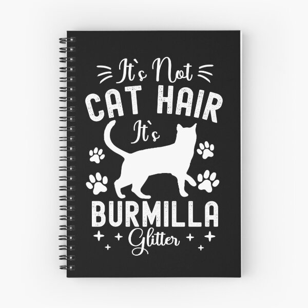 Item preview, It's Not Cat Hair It's Burmilla Glitter, Funny Burmilla Cat Owner Quotes, Burmilla Kitty Owner Gifts designed and sold by PRINTED ..