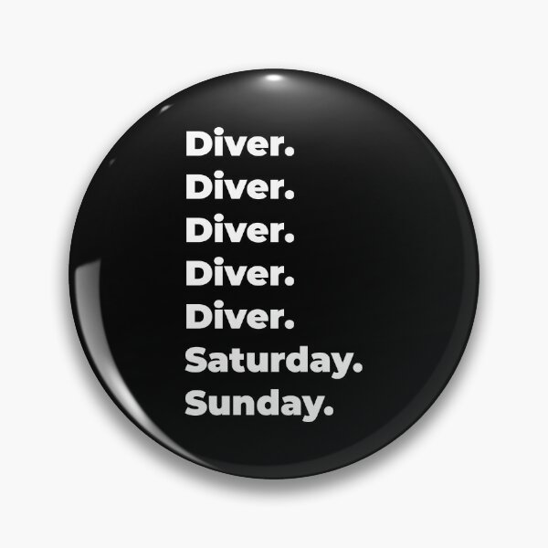 Item preview, Diver saturday and sunday designed and sold by SVPOD.