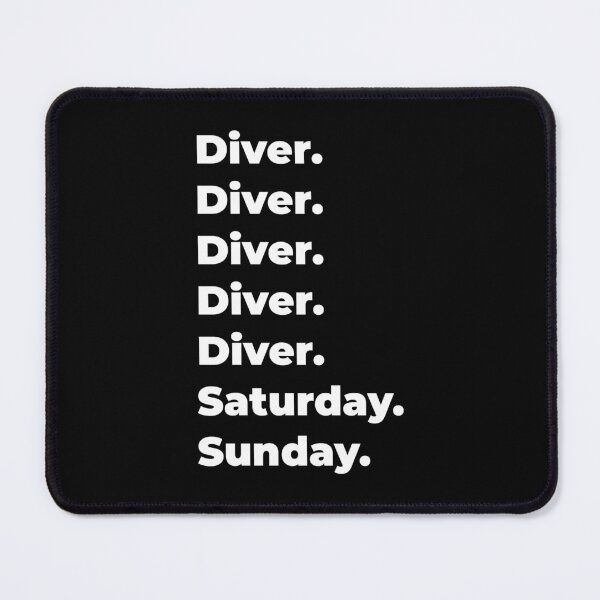 Item preview, Diver saturday and sunday designed and sold by SVPOD.