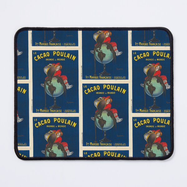 Item preview, LE CACAO POULAIN French Chocolates - Vintage Advertising Poster by Leonetto Cappiello designed and sold by TeeARTHY.