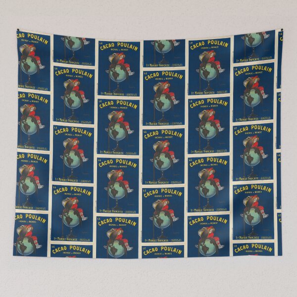 Item preview, LE CACAO POULAIN French Chocolates  - Vintage Advertising Poster by Leonetto Cappiello designed and sold by TeeARTHY.