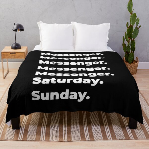 Item preview, Messenger saturday and sunday designed and sold by SVPOD.