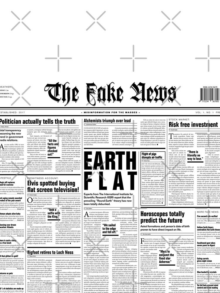The Fake News Vol. 1, No. 1 by GrandeDuc