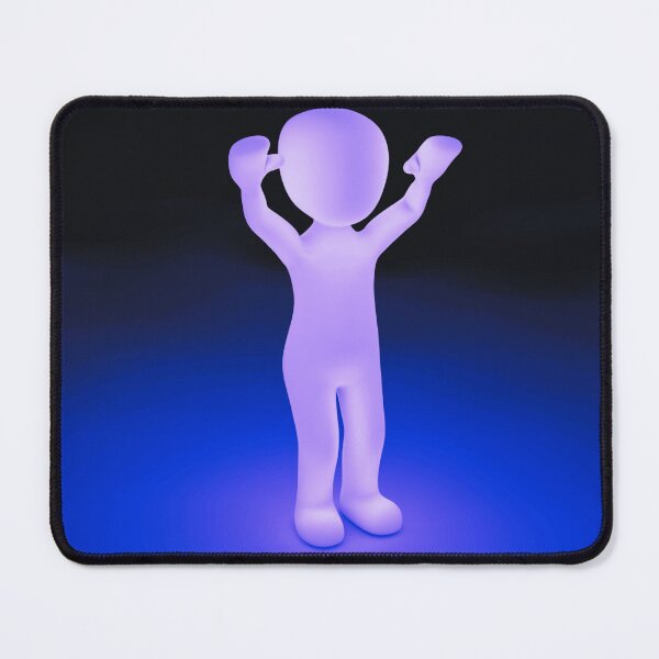 Item preview, Purple Neon figures of a Happy Man design designed and sold by Dven-Clothes.