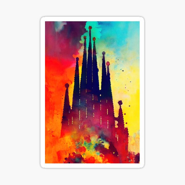 Item preview, Basilica de la Sagrada Familia designed and sold by AM FineArtPrints.