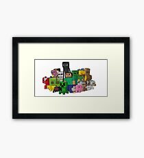 Minecraft Framed Print