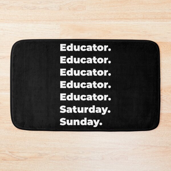 Item preview, Educator saturday and sunday designed and sold by SVPOD.