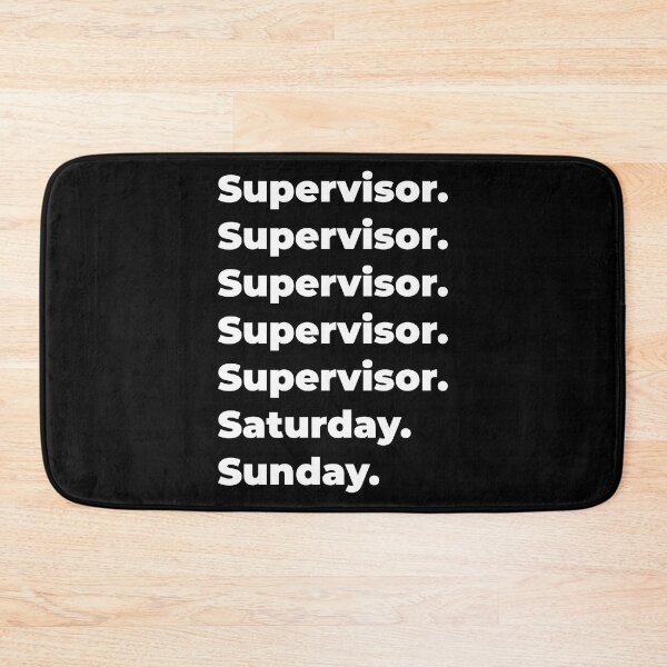 Item preview, Supervisor saturday and sunday designed and sold by SVPOD.