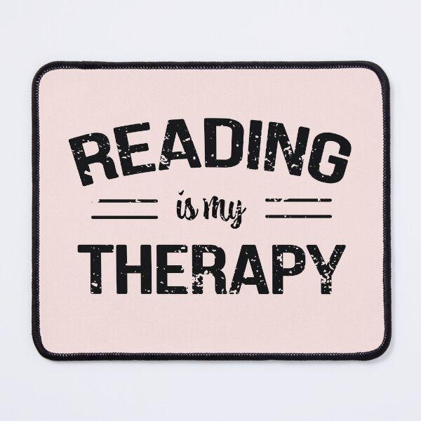Item preview, Reading Is My Therapy, Funny Design For Reading Lover designed and sold by LOGPRO.