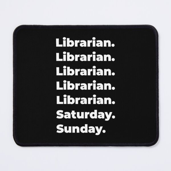 Item preview, Librarian saturday and sunday designed and sold by SVPOD.