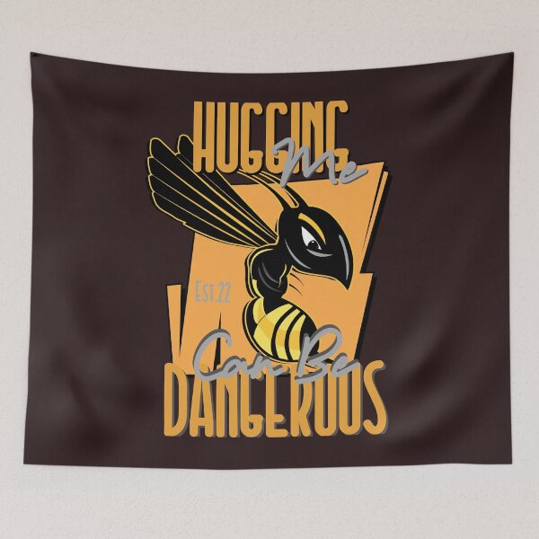 Item preview, HUGGING ME CAN BE DANGEROUS designed and sold by GAADesignz.