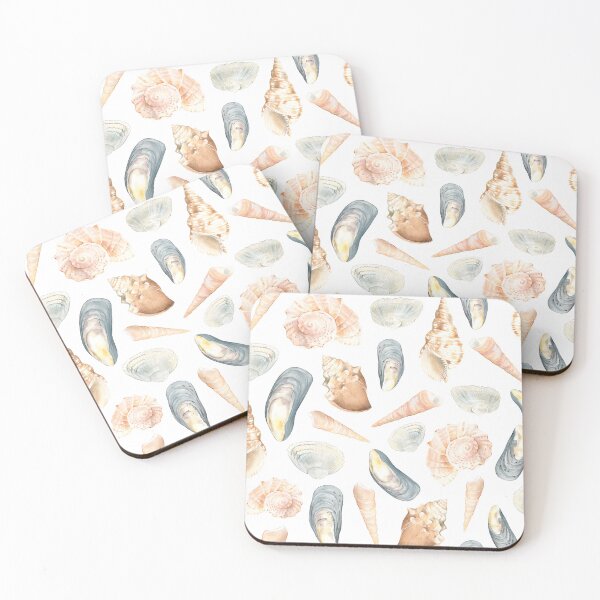 Item preview, Seashell pattern designed and sold by Lene Myhre.