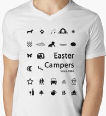 Easter Campers since 1984 Men's V-Neck T-Shirt